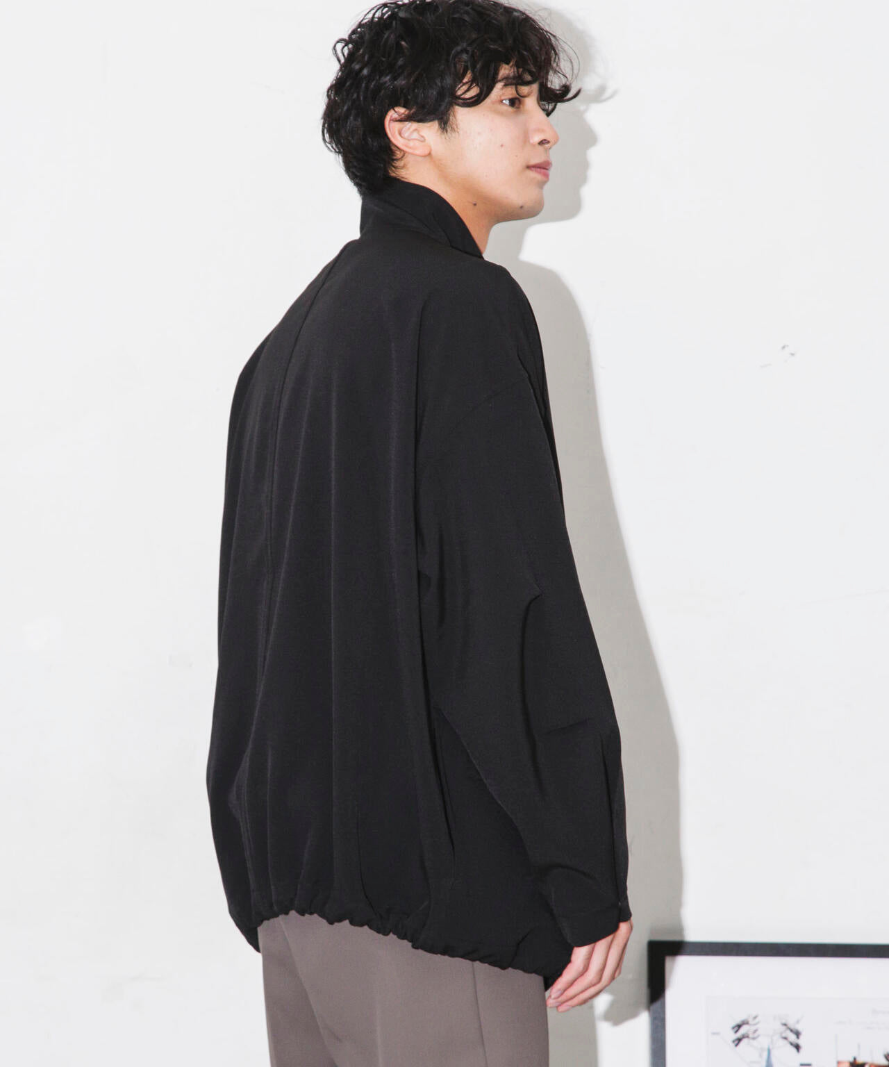 WEB限定/ダブルクロスワイドモッズブルゾン 6743212205