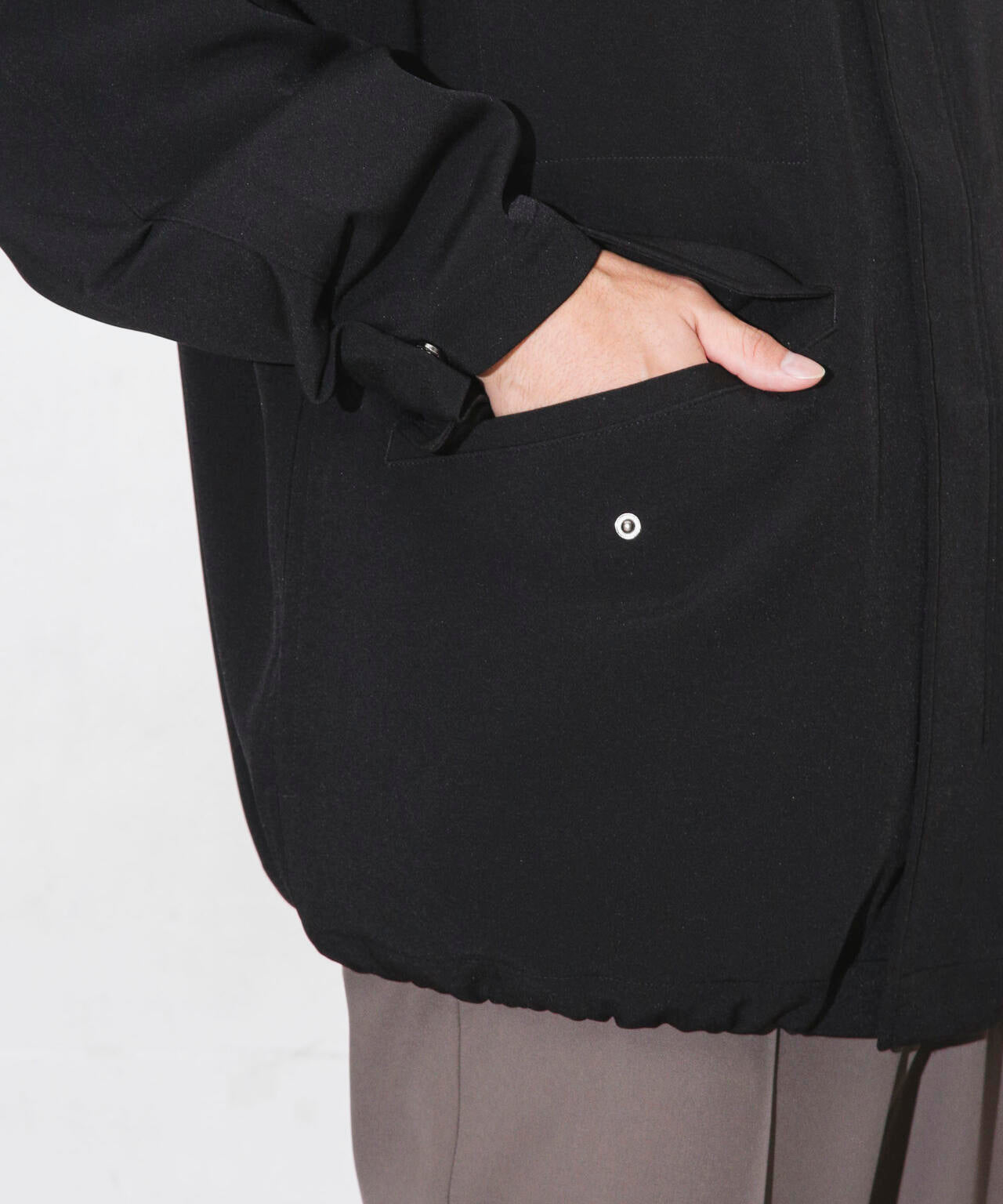 WEB限定/ダブルクロスワイドモッズブルゾン 6743212205