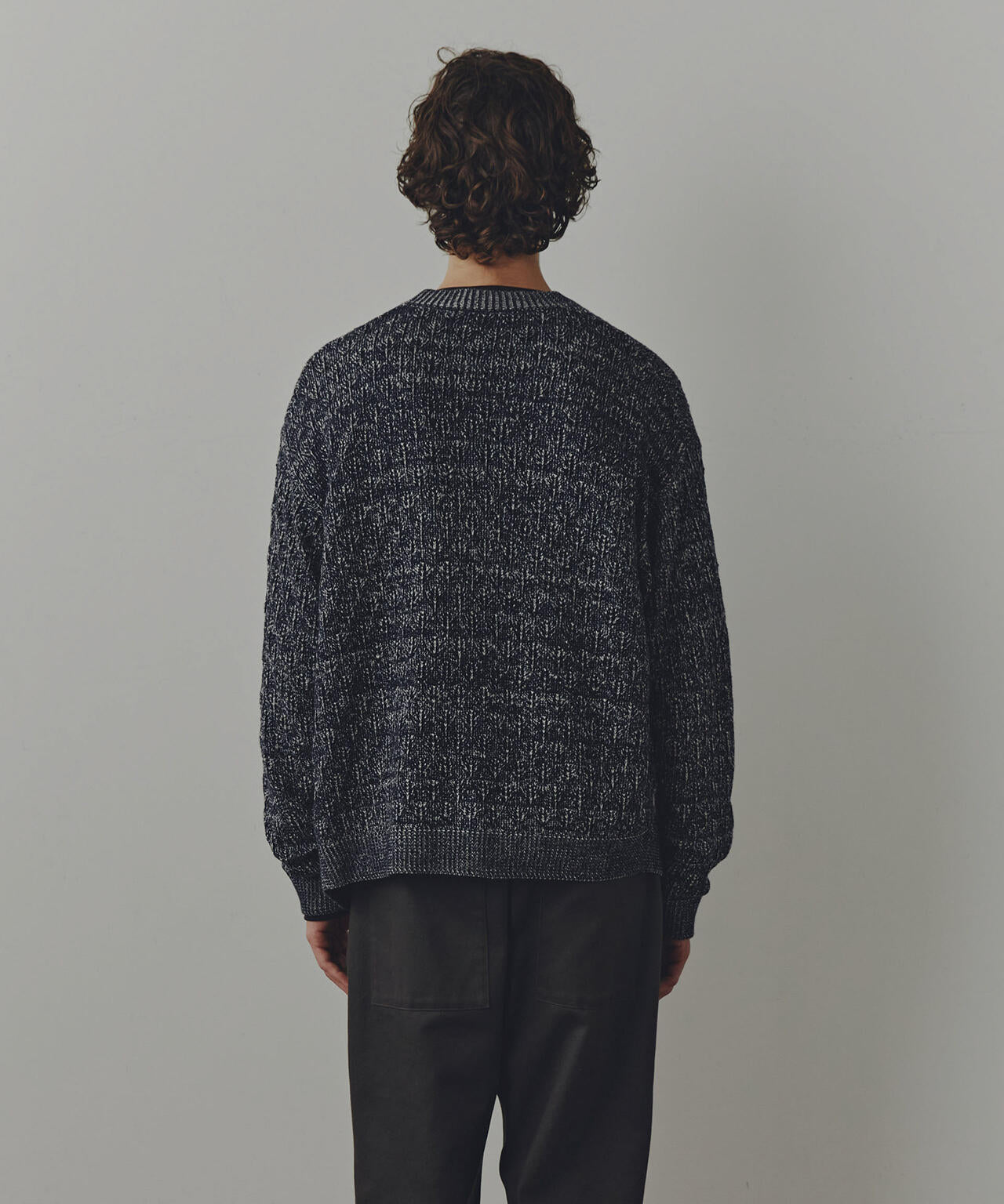 WEB限定/「Commonuse」ジャガードVネックカーディガン 6743222209