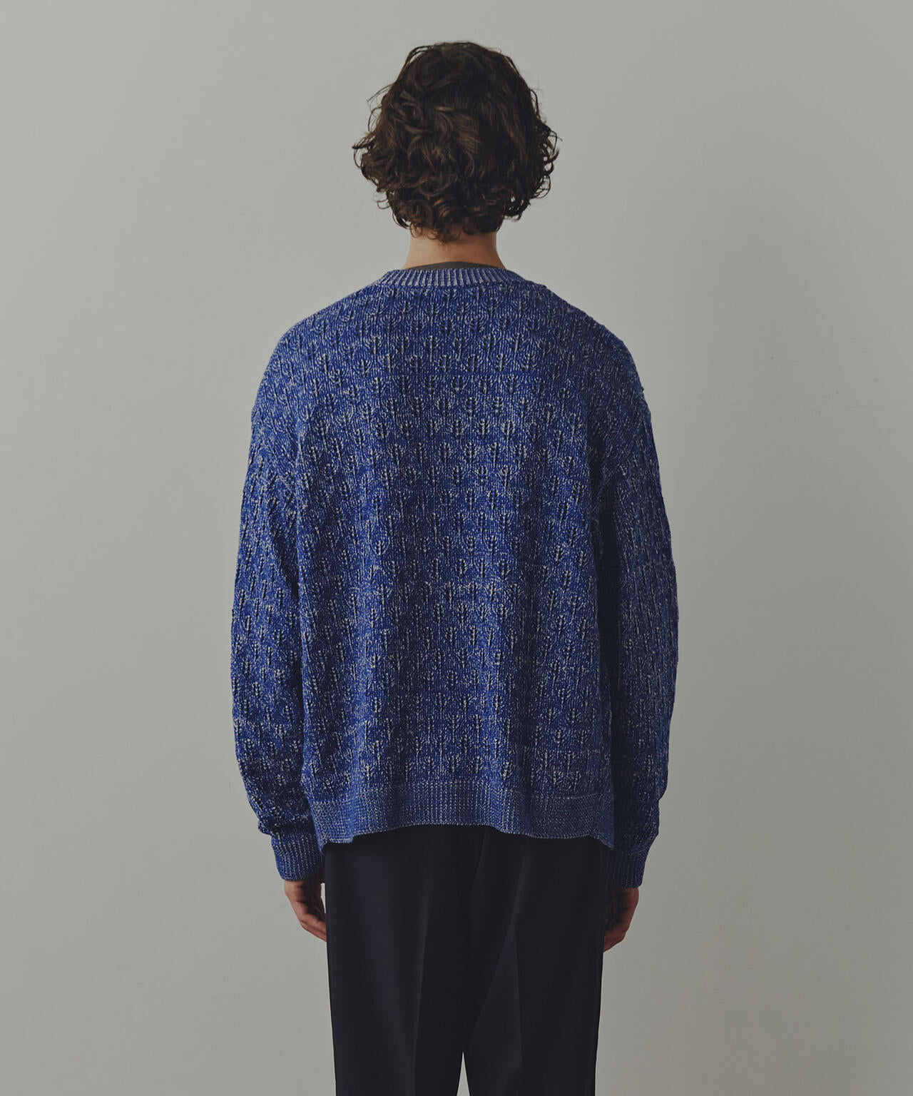 WEB限定/「Commonuse」ジャガードVネックカーディガン 6743222209