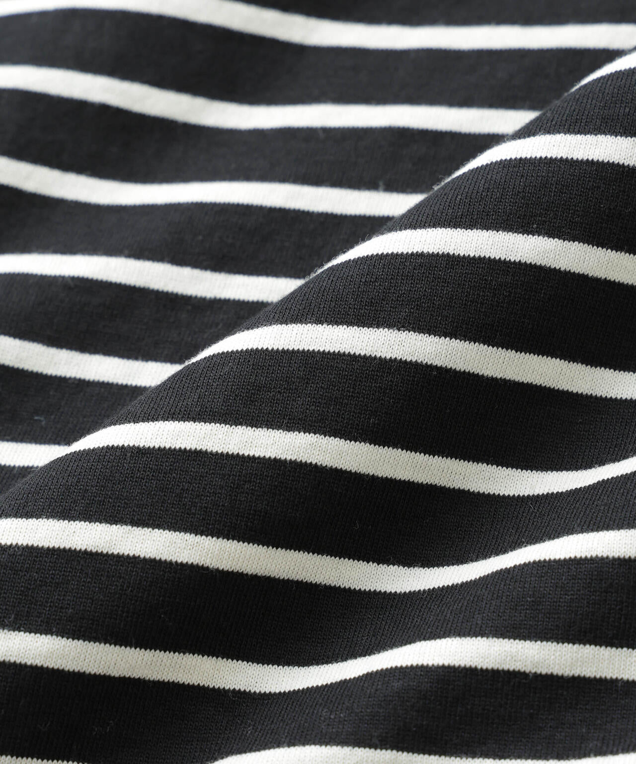 WEB限定/ボーダーワイドドロップトップス 6754123303