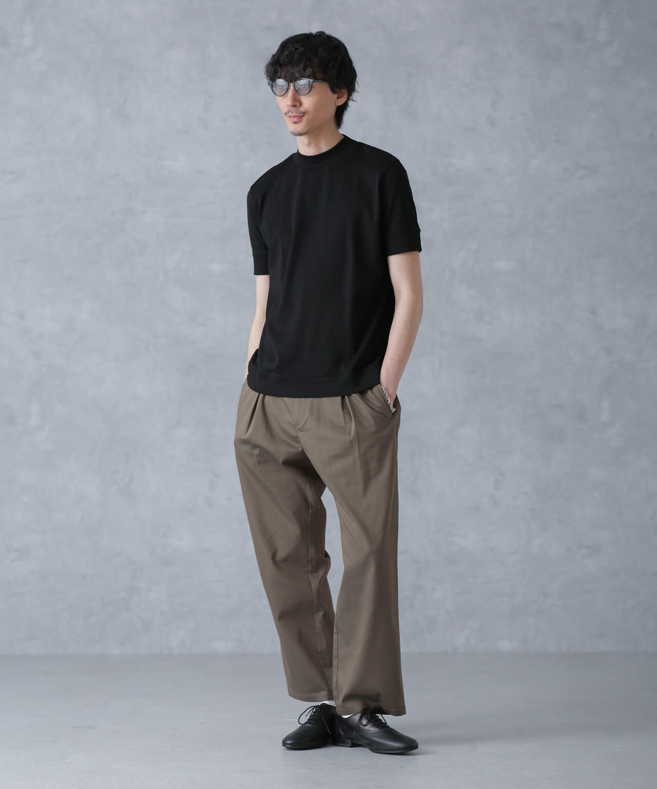 ソラーロストレッチツイルストレートパンツ(セットアップ可) 6684127211