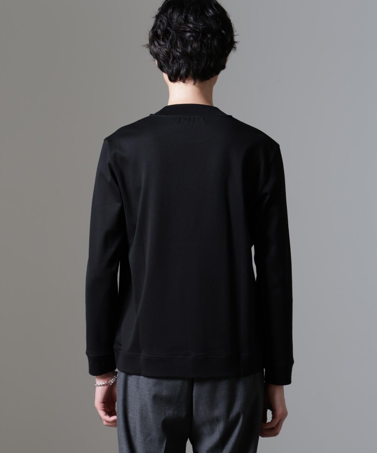 「FORMAL JERSEY」モックネックカットソー長袖 6684223216