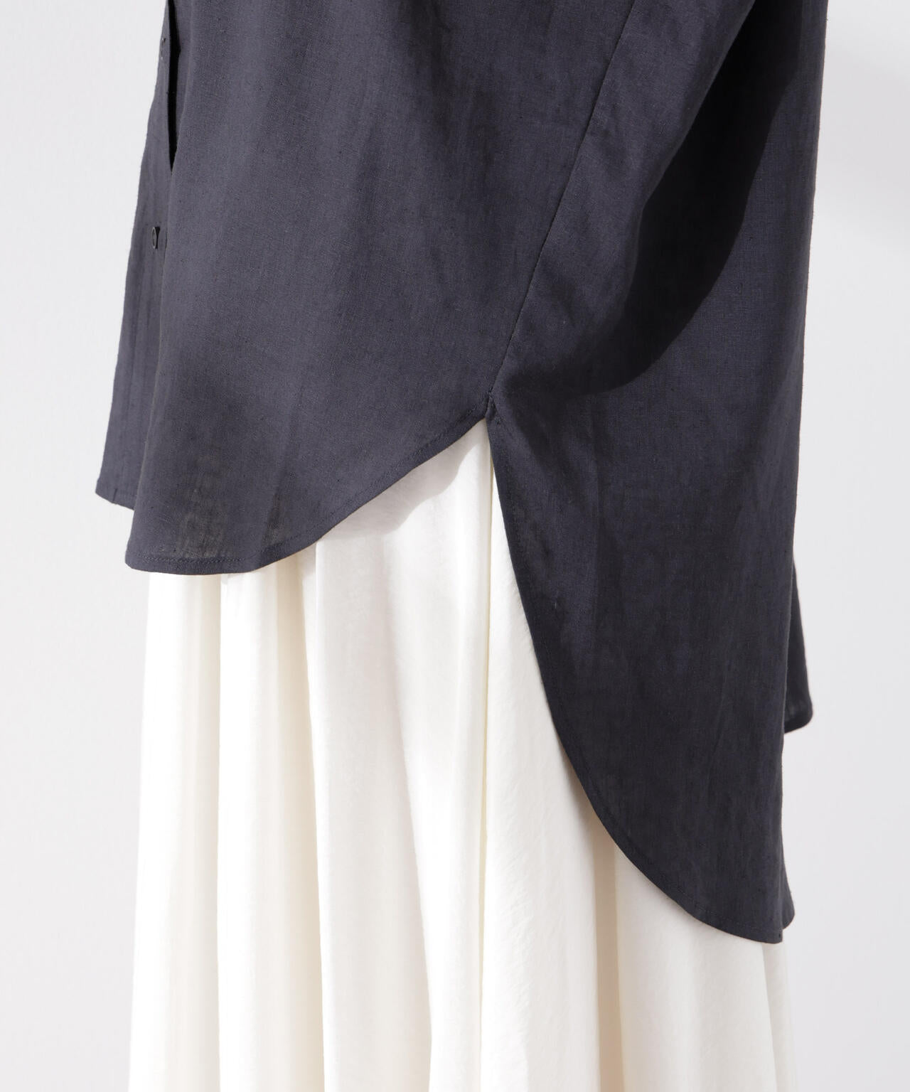 Anti Smell Linen フレンチスリーブシャツ 6735121302