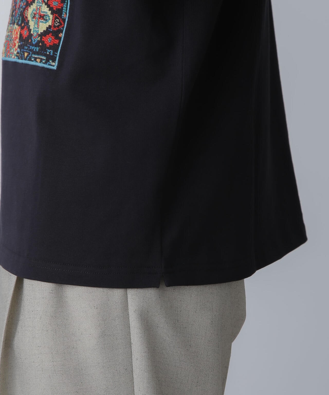 フレームアートワイドTシャツ 半袖 6724124228