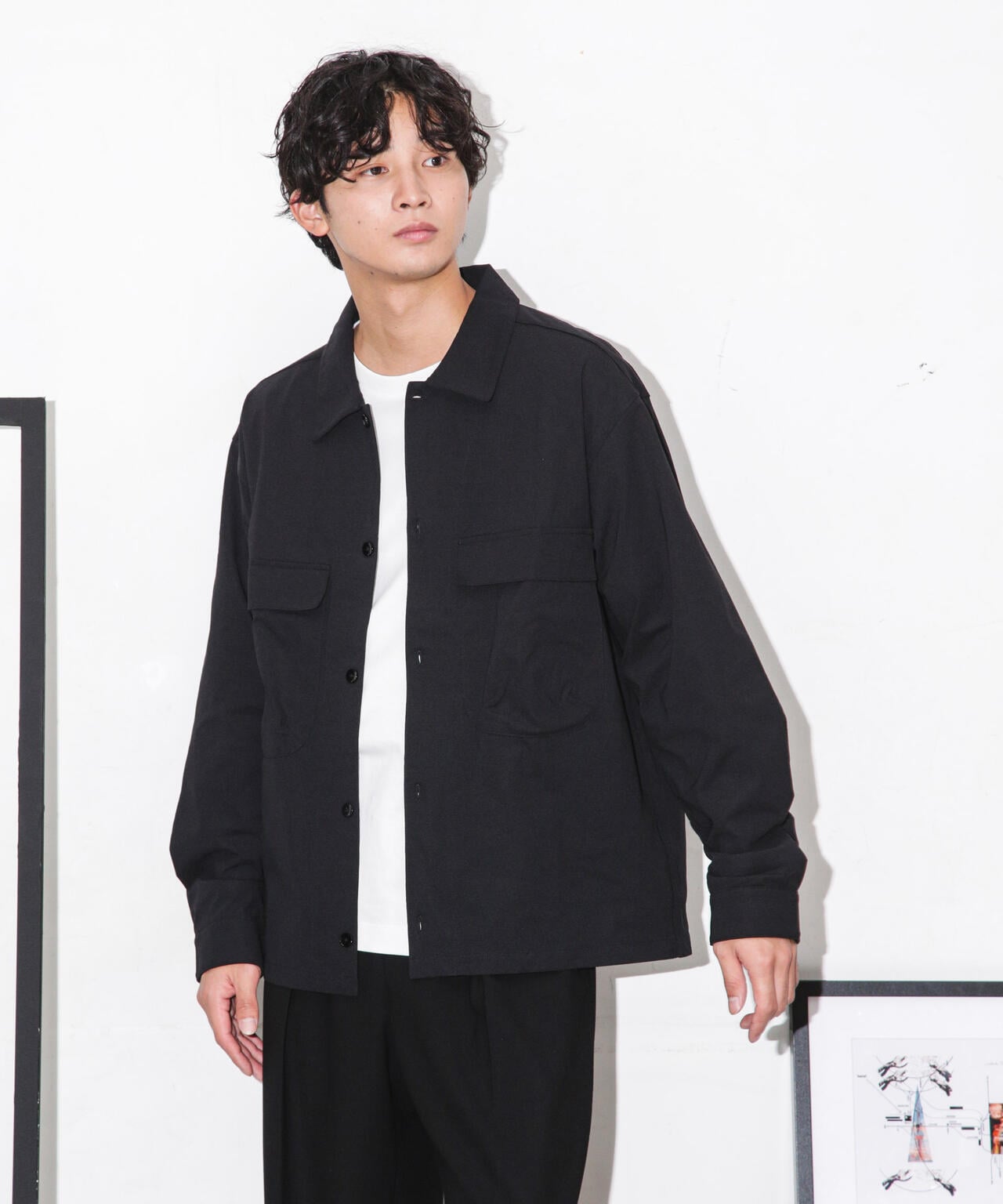 ストレッチワイドCPOシャツ 長袖 6723220209