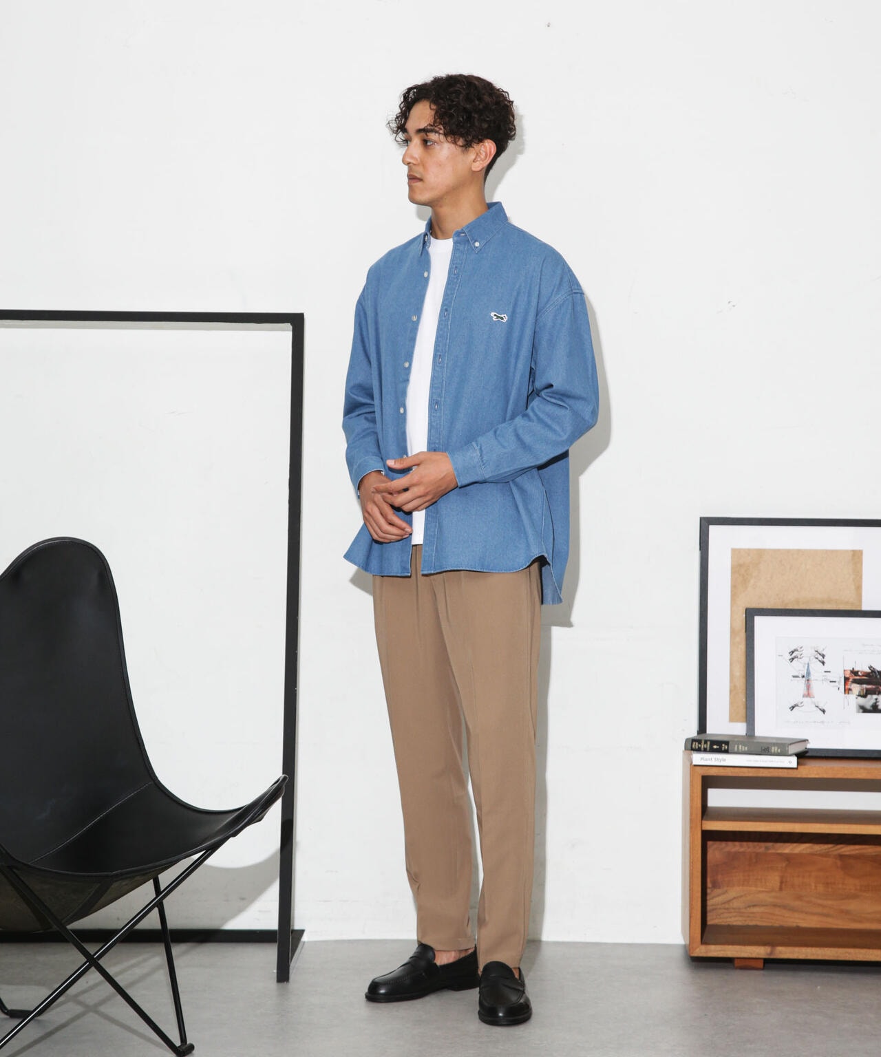 「Penney's別注」デニムシャツ 長袖 6723220221