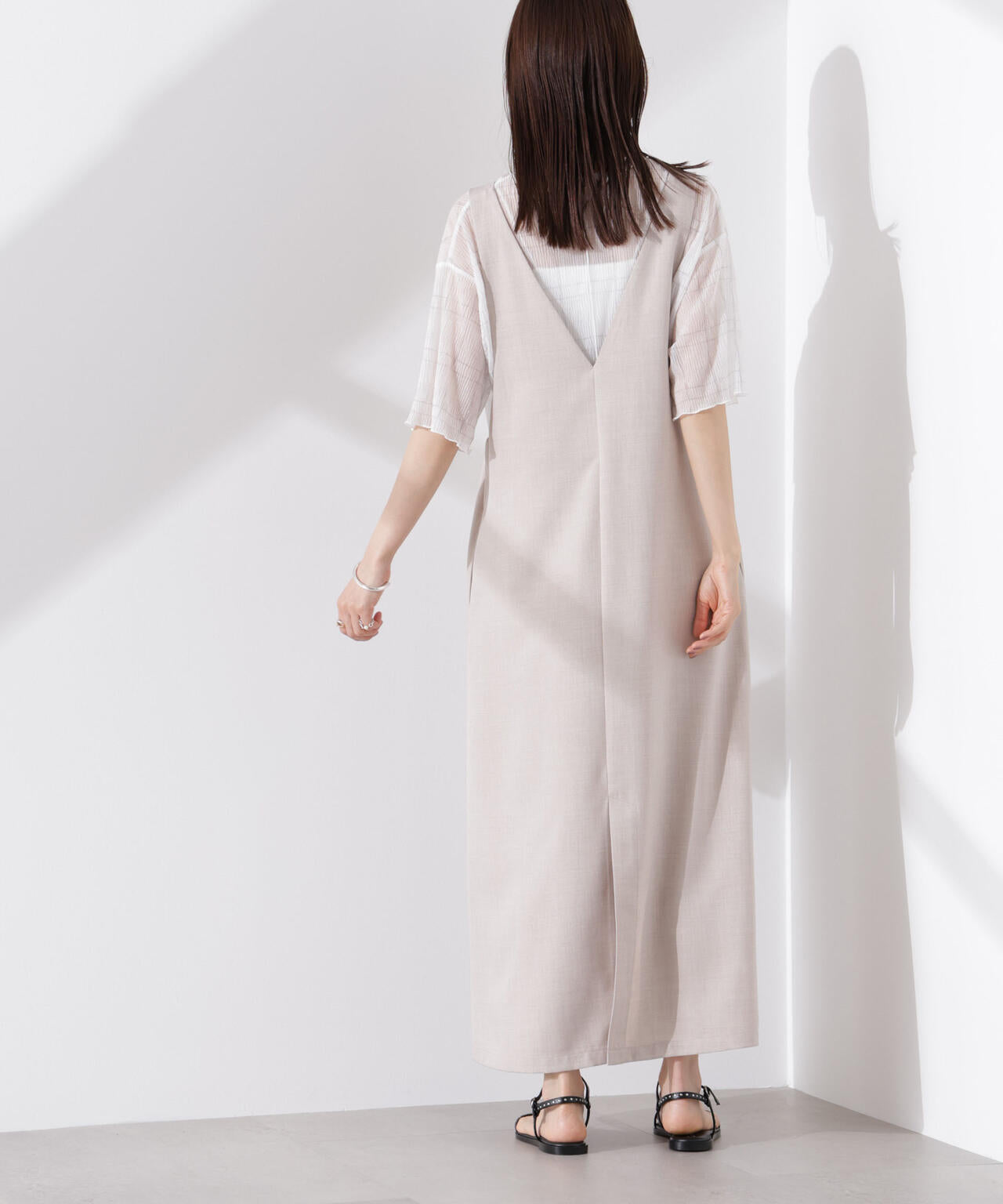 前後2wayサロペットワンピース 6735119330