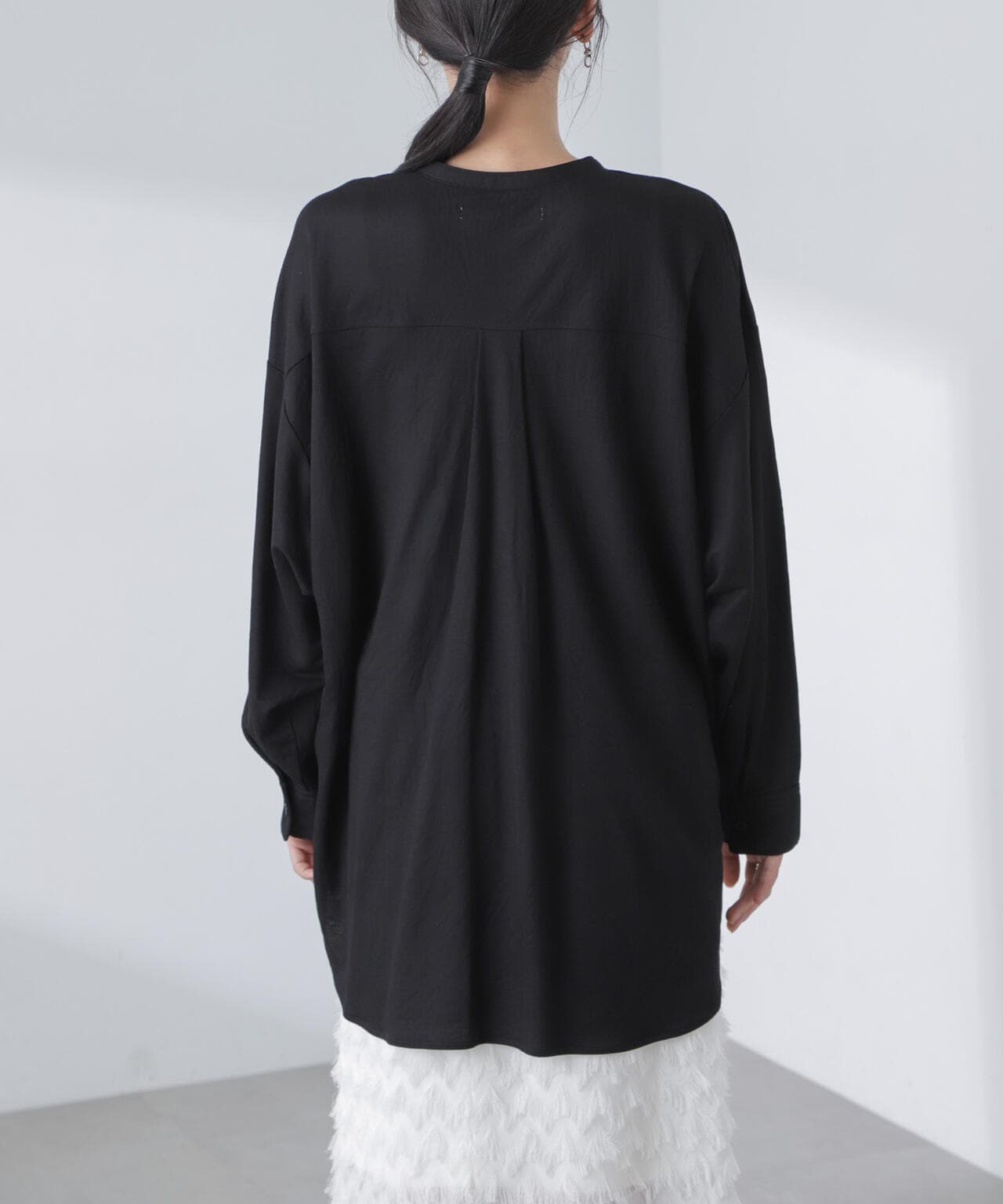 シアーカットワイドシャツ 6734123314