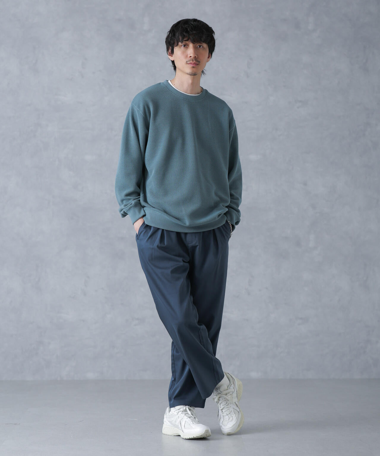 ソラーロストレッチツイルストレートパンツ(セットアップ可) 6684127211