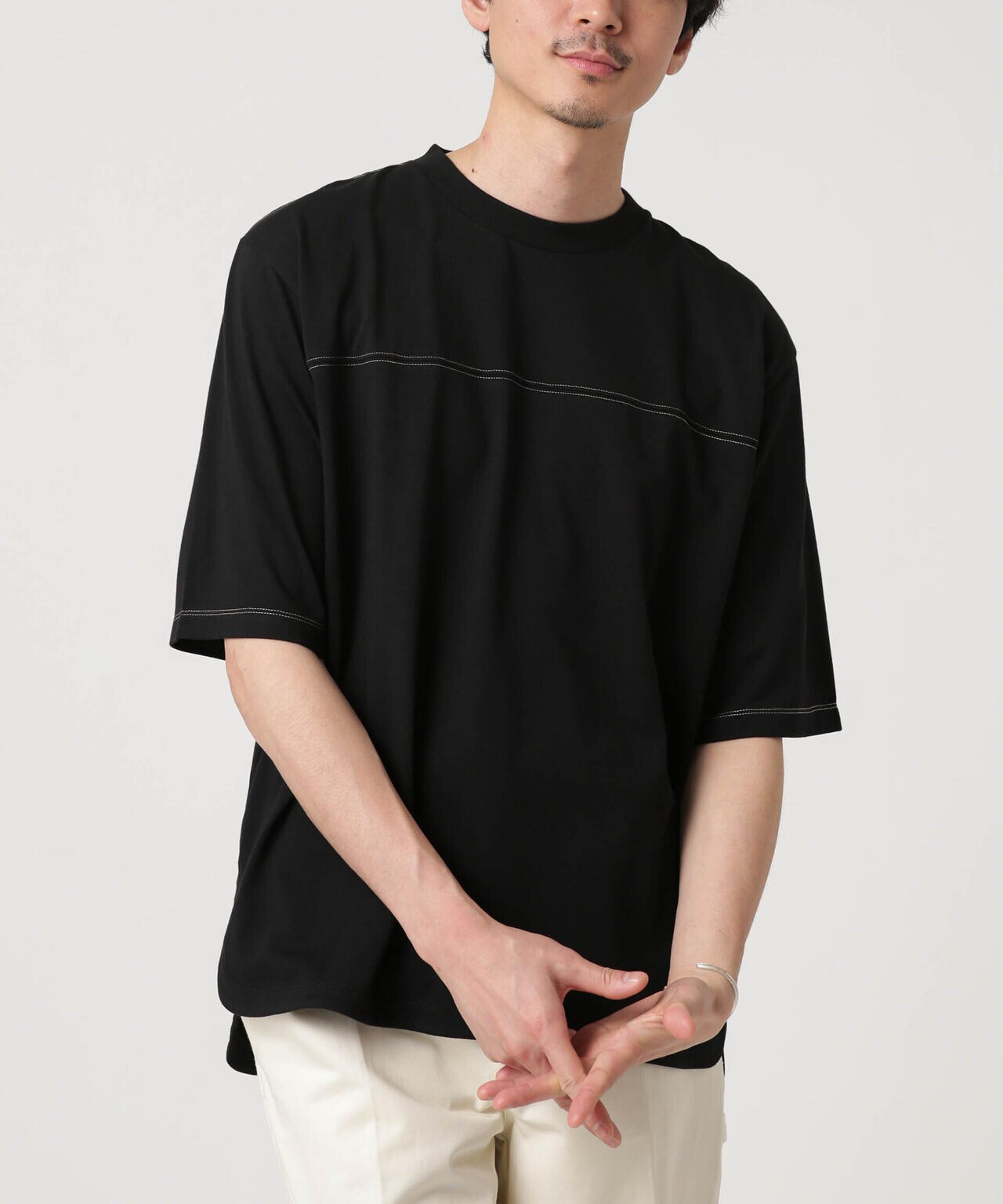 LB.03/コットンフットボールTシャツ 6683124246