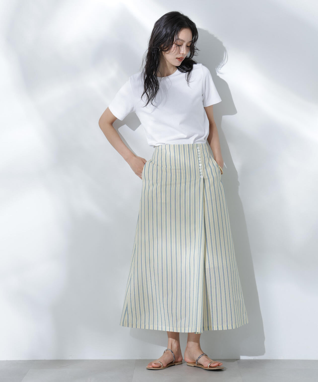 Anti Soaked(R) 汗染み防止クルーネックTシャツ 6695124300