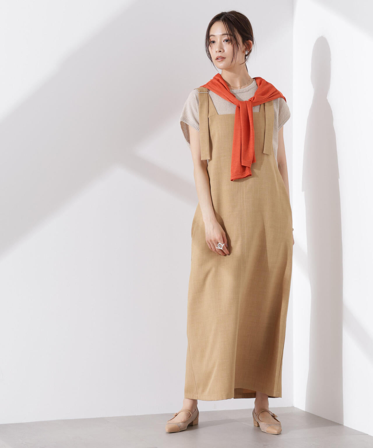 前後2wayサロペットワンピース 6735119330