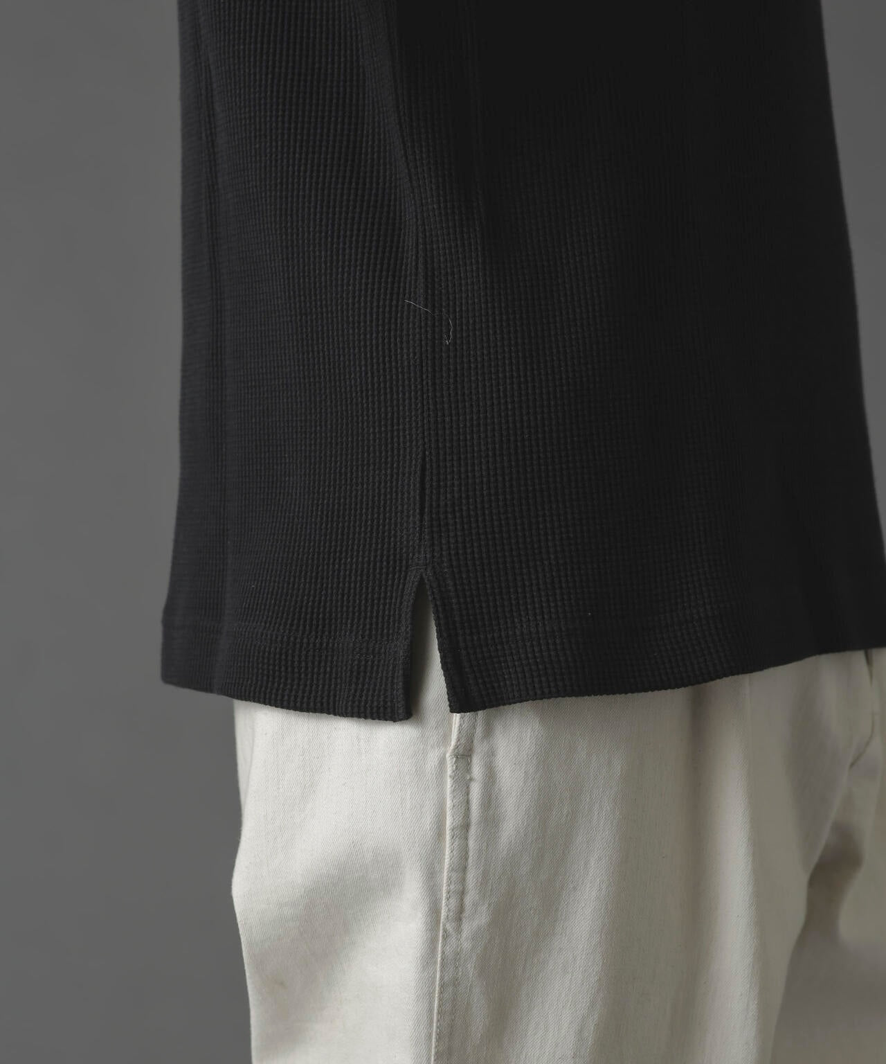 アンチスメルワッフルTシャツ 長袖 6724123212