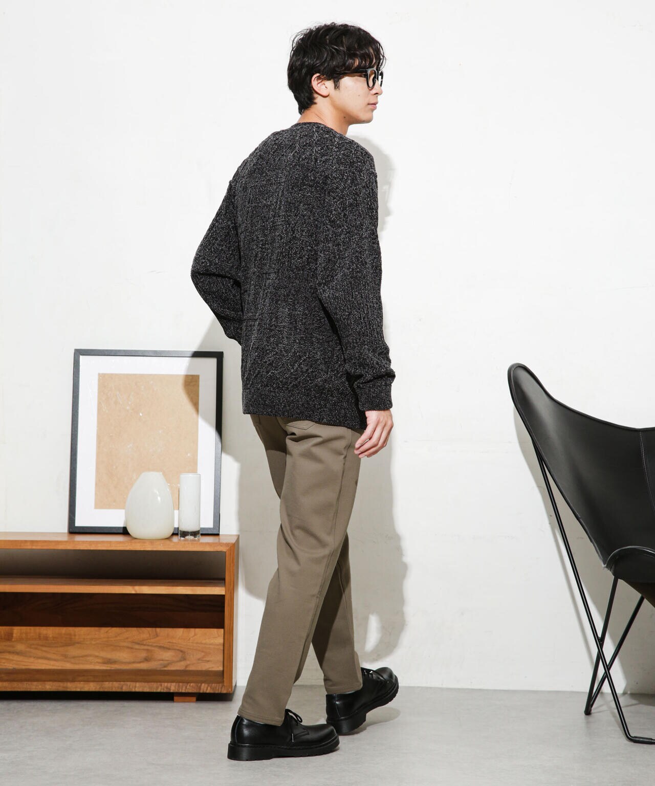 ストレッチポンチテーパード5Pパンツ 6723227202