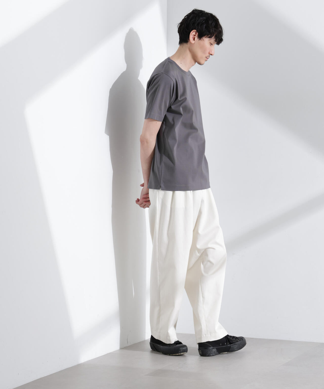 アンチスメル クルーネックTシャツ 半袖 6725124202