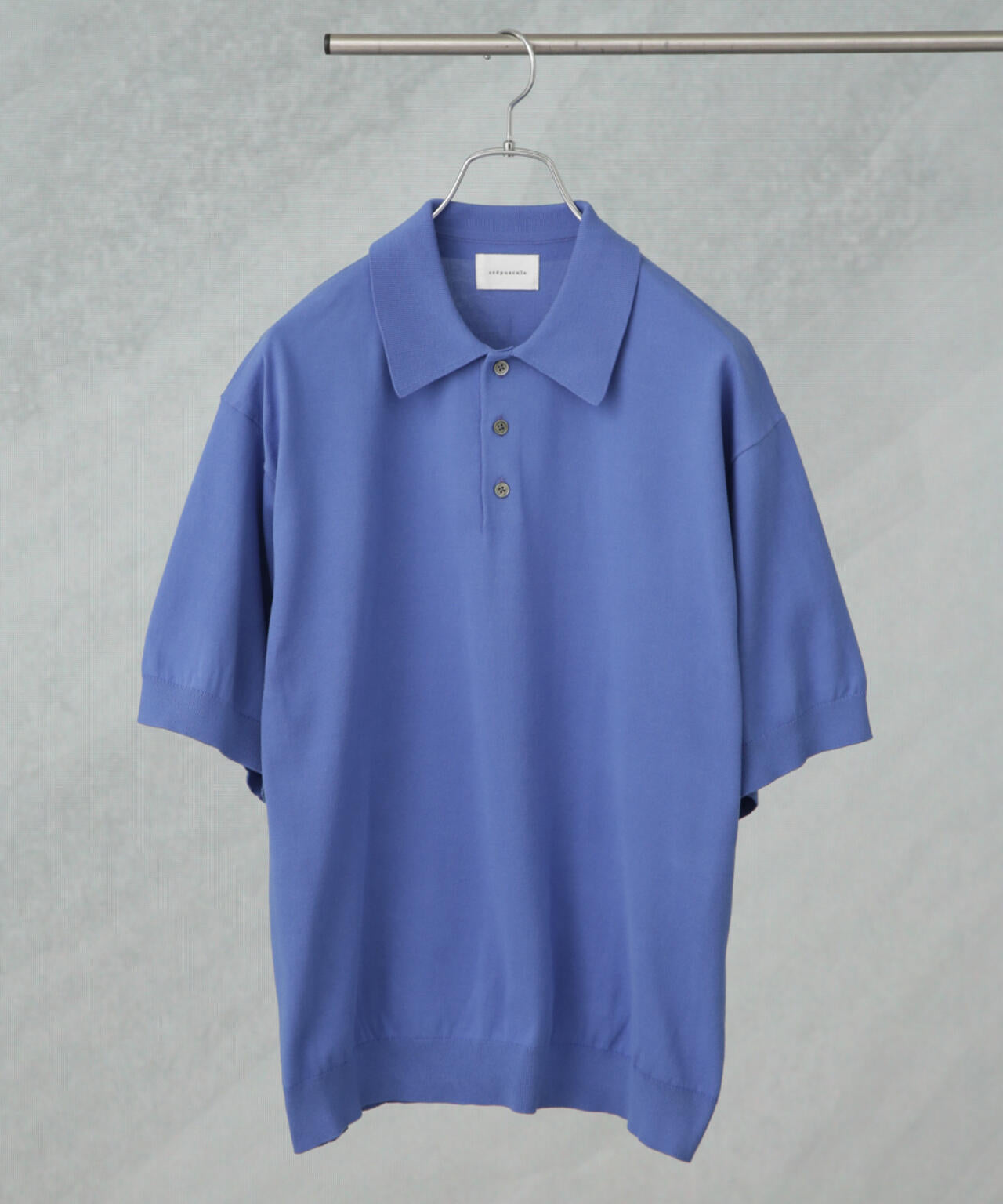 clepuscule/別注 S/S KNIT POLO 6705124015