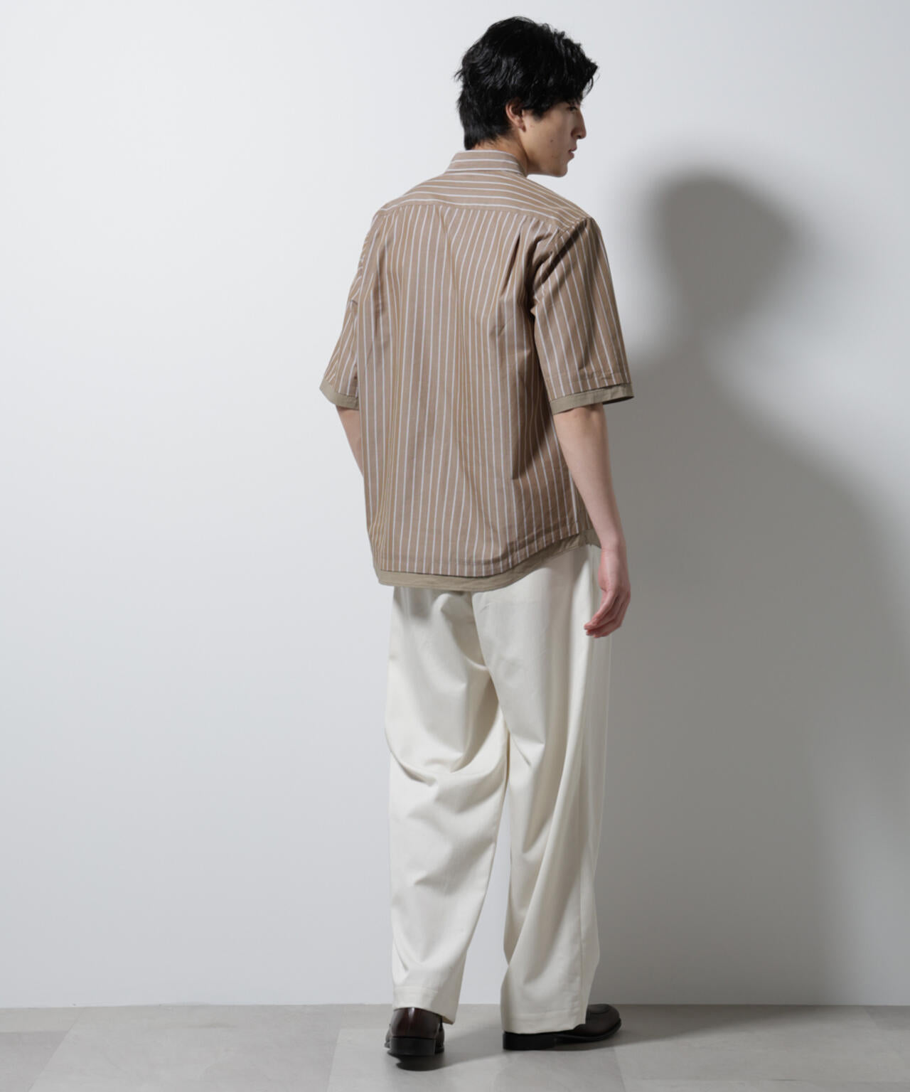 WEB限定/クレイジーストライプシャツ 半袖 2 6725121231