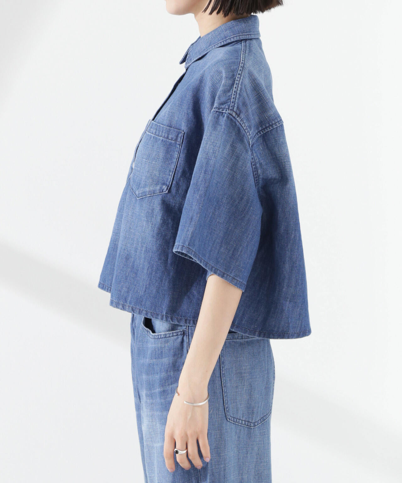 Healthy DENIM/Breezy Rosehip 半袖シャツ 6715121005