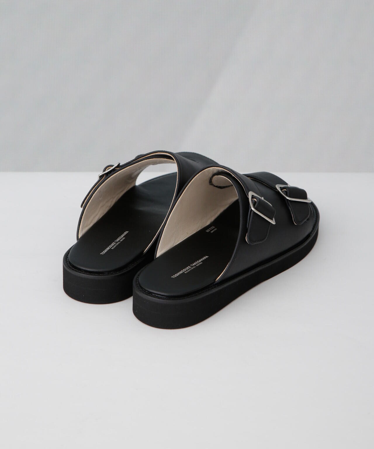 BEAUTIFUL SHOES/DOUBLE BELT SANDALS 6714135186