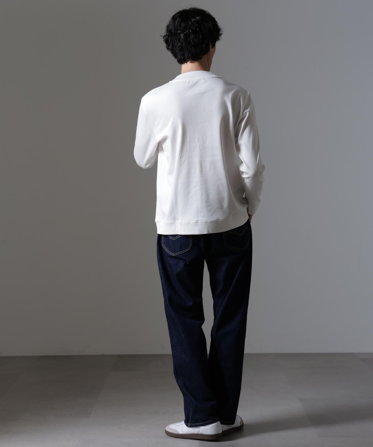 「FORMAL JERSEY」モックネックカットソー長袖 6684223216