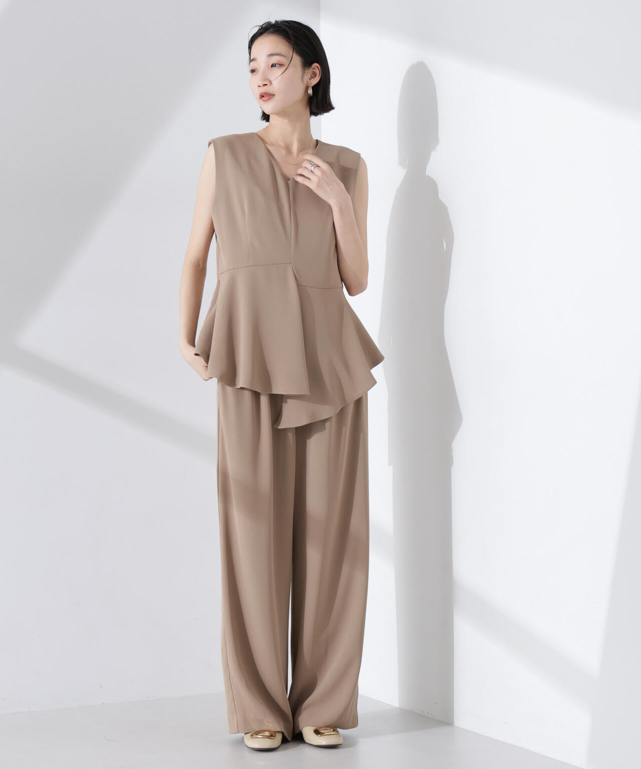 troisieme chaco/ダブルクロス 2WAYセットアップパンツ 6715129003