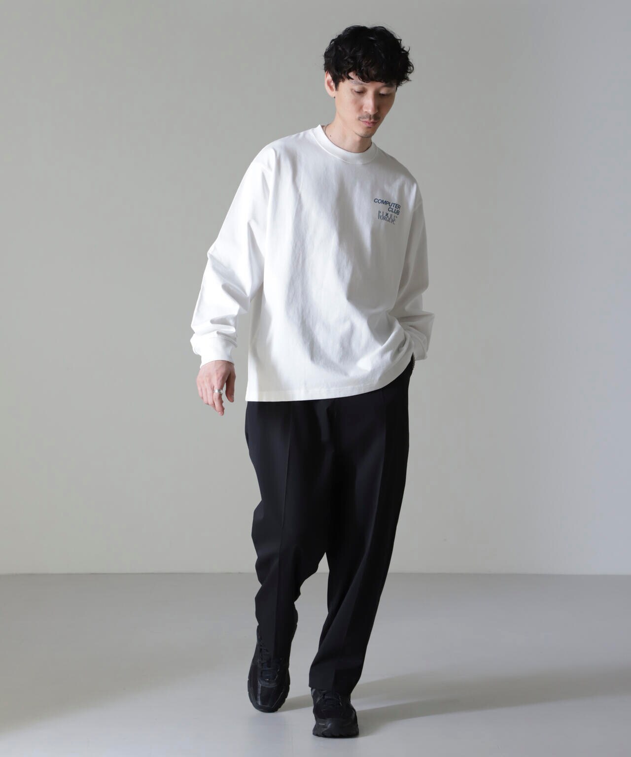 「MOFFISIE2.0」オリジナルプリントTシャツ長袖 6724223212