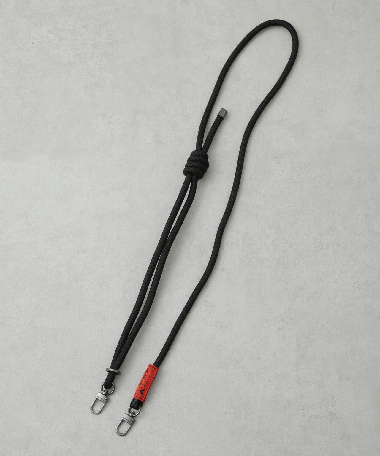 Topologie/8.0mm Rope Strap Black Solid 6705153023