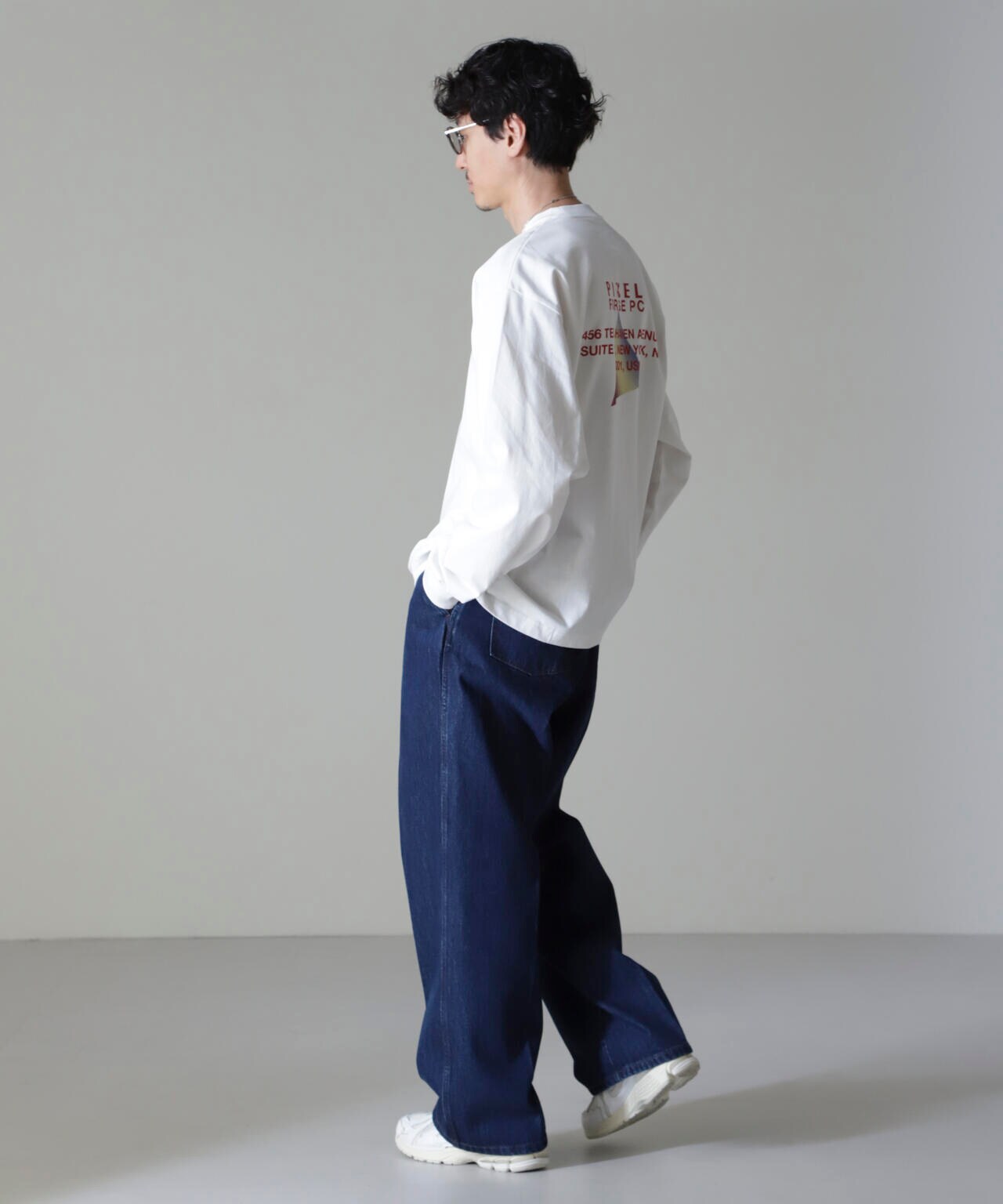 「MOFFISIE2.0」オリジナルプリントTシャツ長袖 6724223212