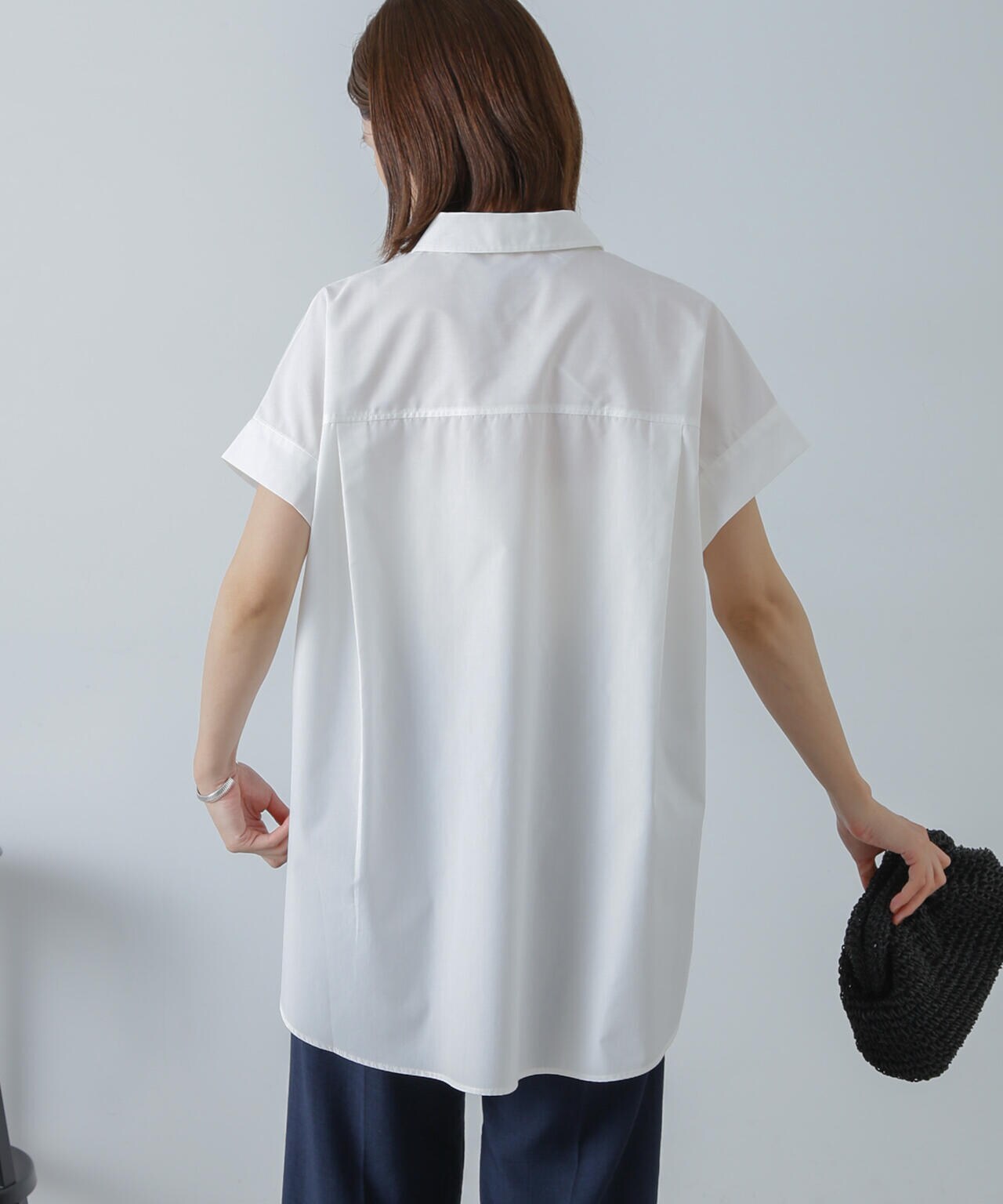 ロールアップワイドシャツ 6734121307