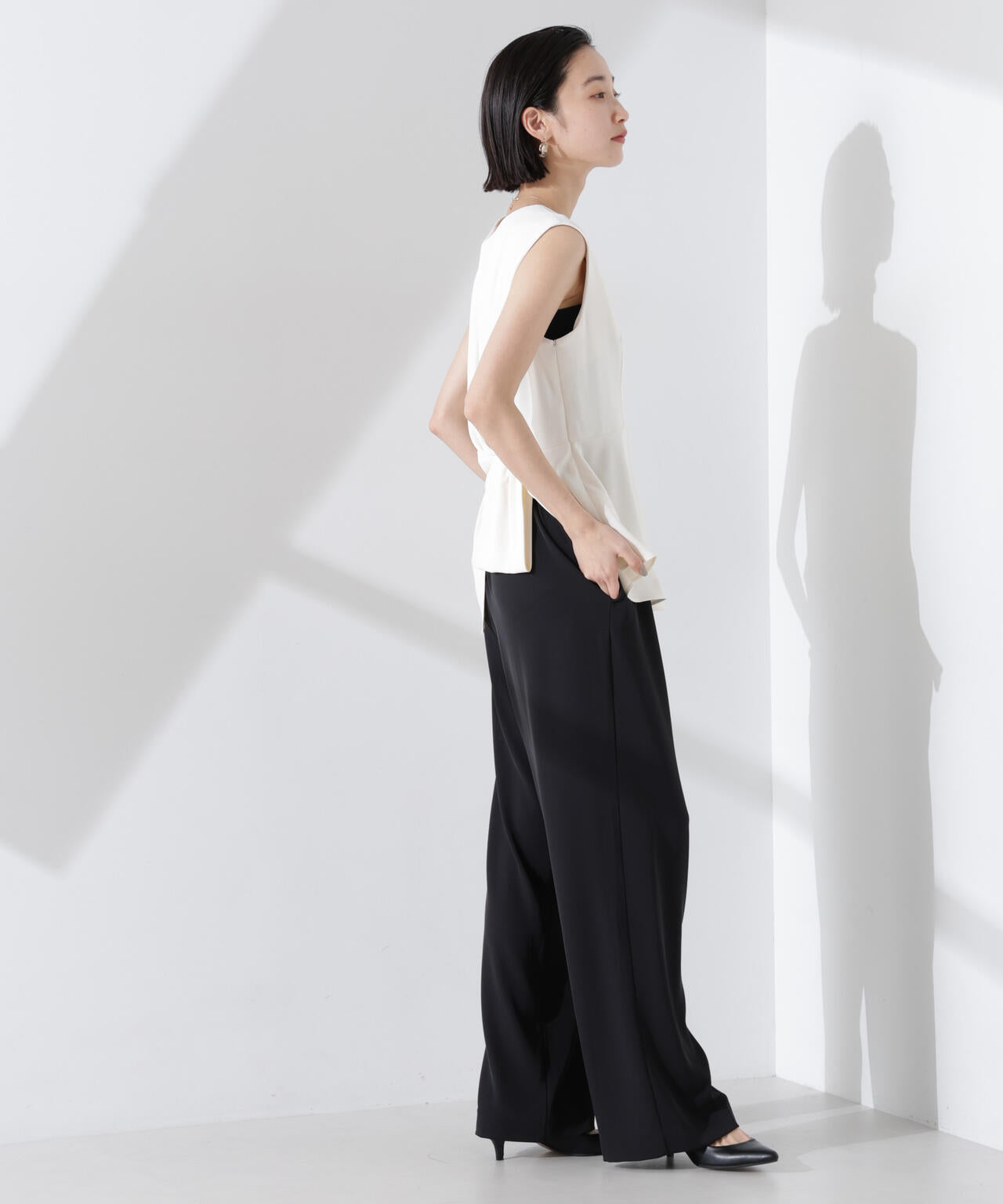 troisieme chaco/ダブルクロス 2WAYセットアップパンツ 6715129003