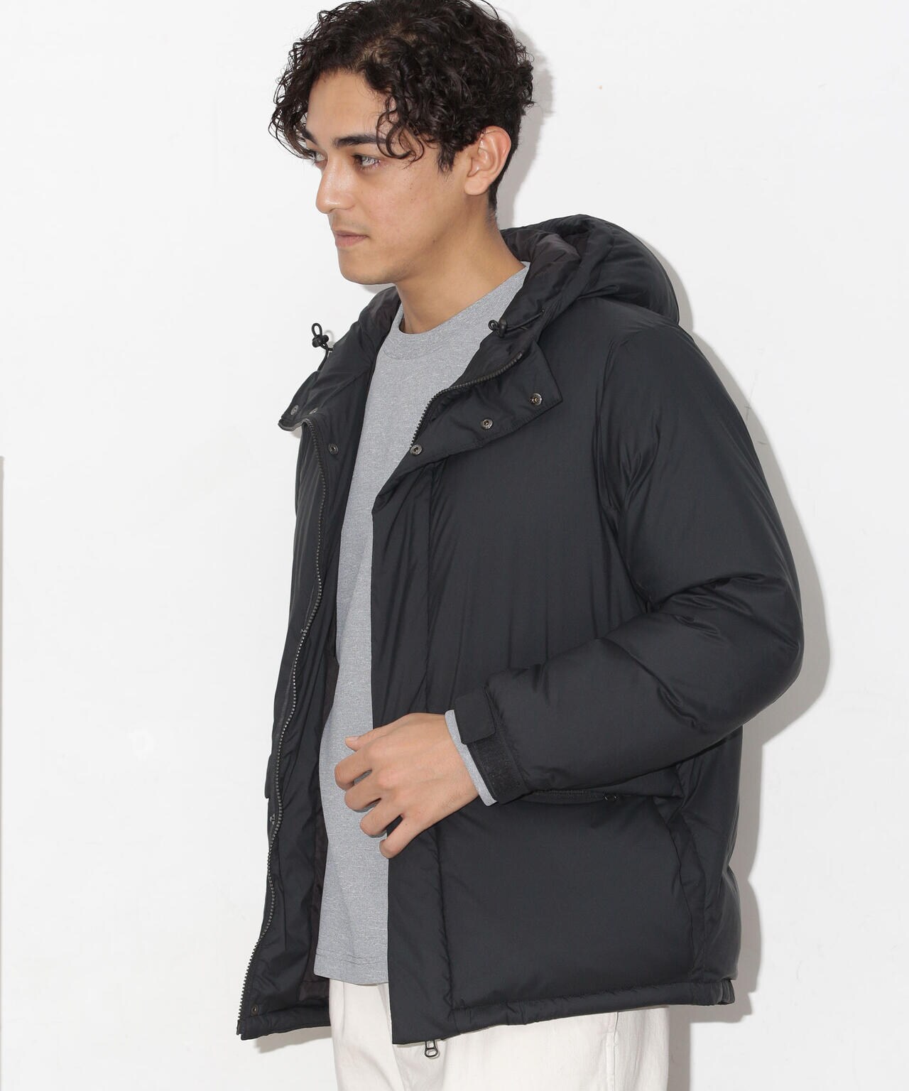 河田フェザーアーバンダウンセミロングジャケット 6723214202