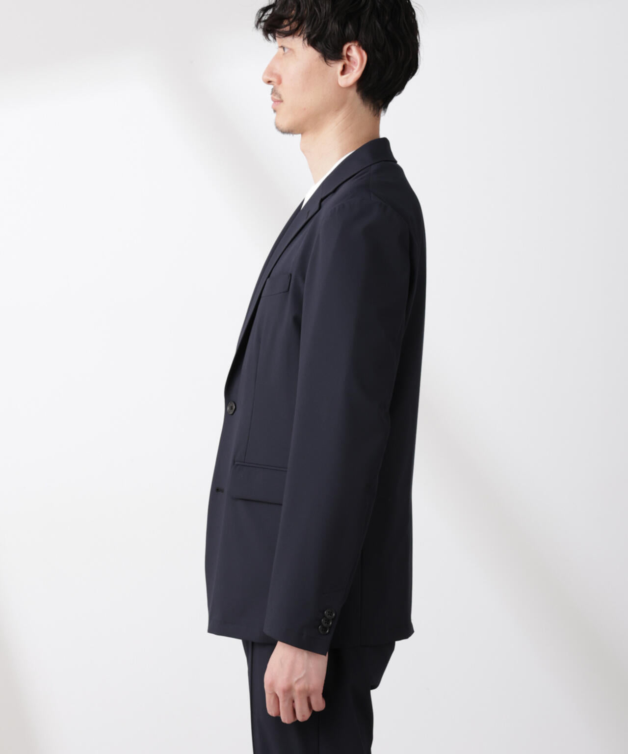 「N JACKET BASIC」トロピカルストレッチジャケット(セットアップ可) 6685117202