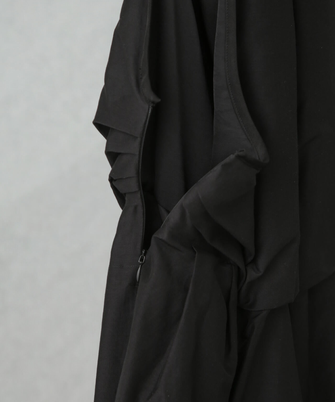 ANTHEM A/COTTON SILK DRAPE BUSTLE DRESS 6715119049