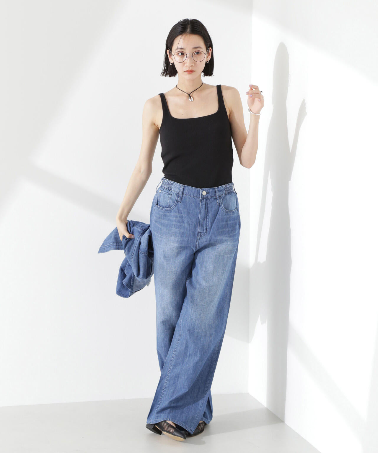 Healthy DENIM/Breezy Pink Pepper Easy デニム 6715127039