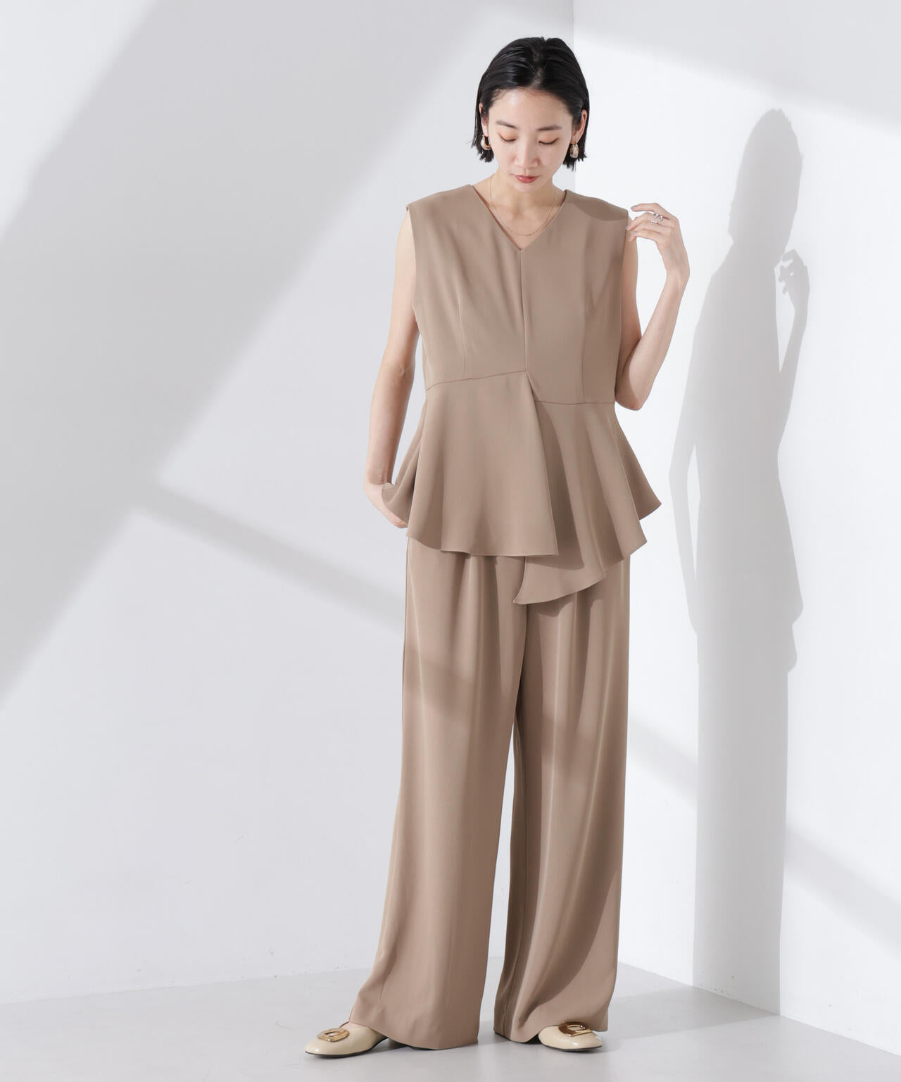 troisieme chaco/ダブルクロス 2WAYセットアップパンツ 6715129003