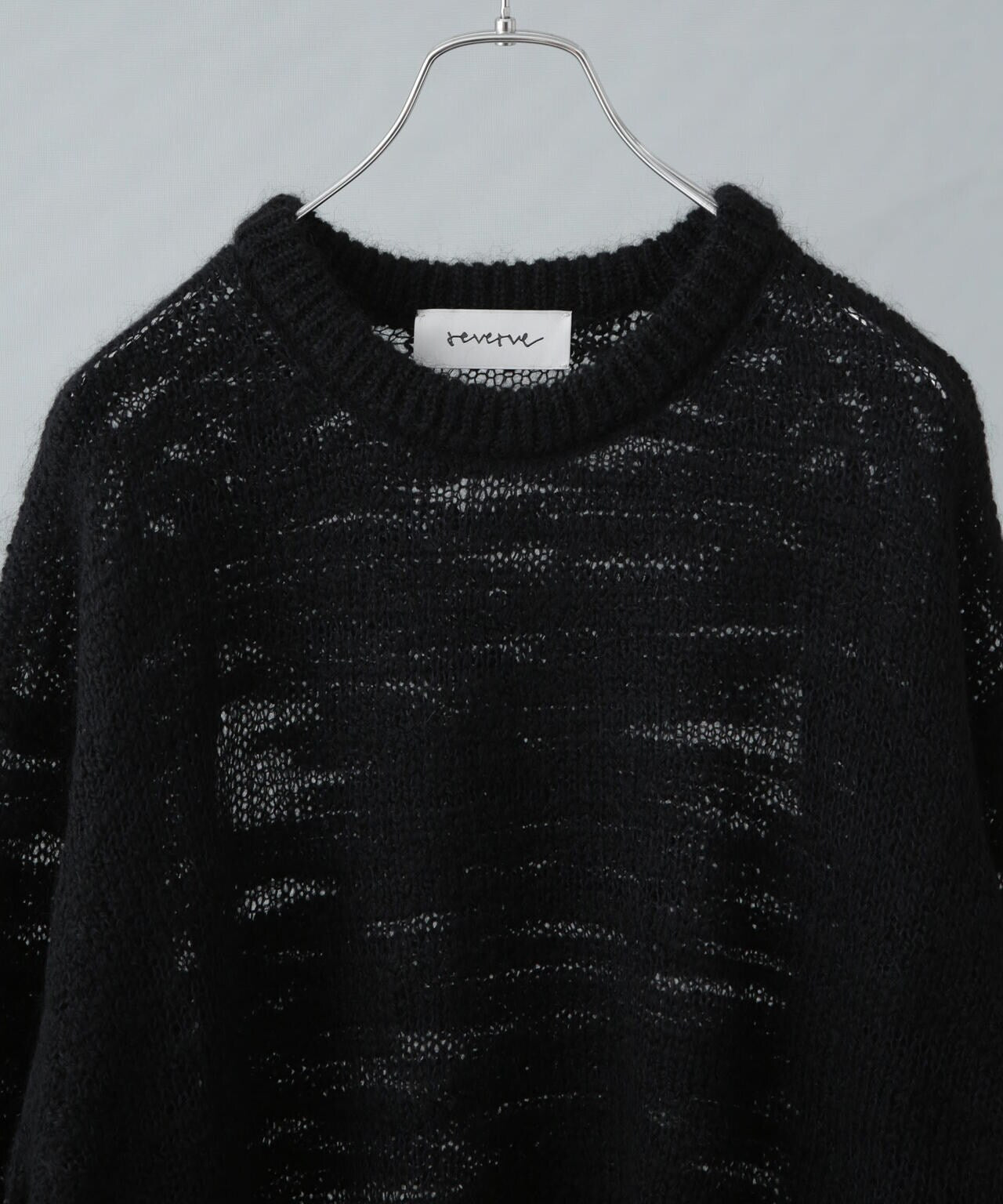reverve/クルーネックニット ロングスリーブ 6704222035