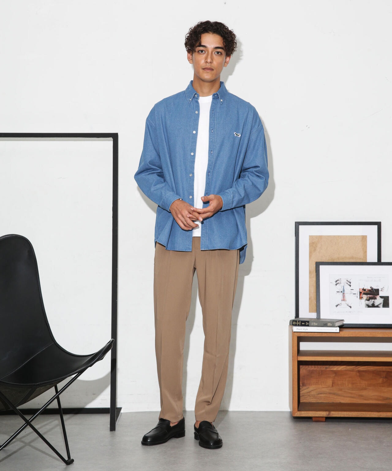 「Penney's別注」デニムシャツ 長袖 6723220221