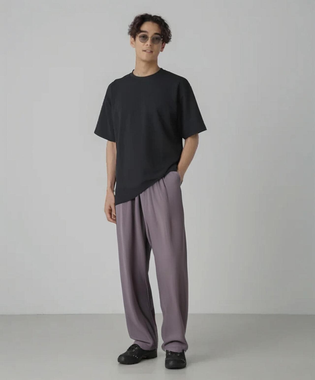 梨地ダンボールリラックスTシャツ(セットアップ可) 6724124230