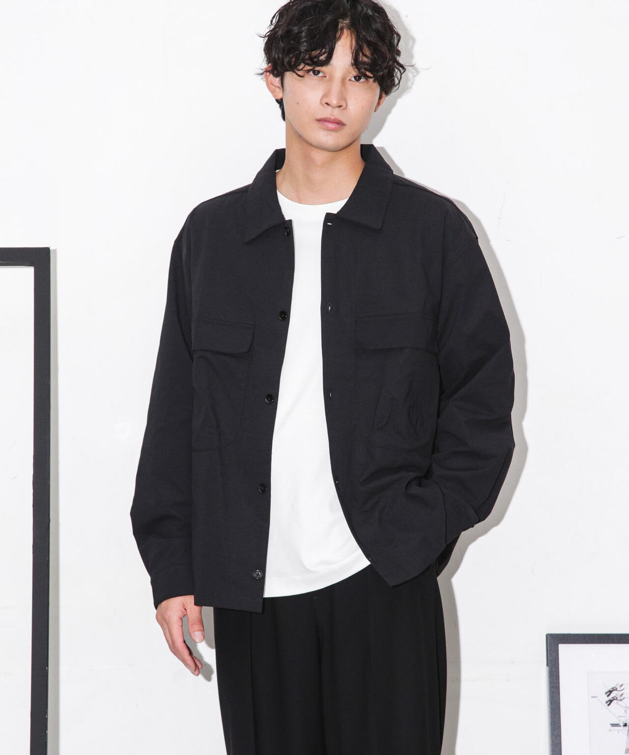 ストレッチワイドCPOシャツ 長袖 6723220209