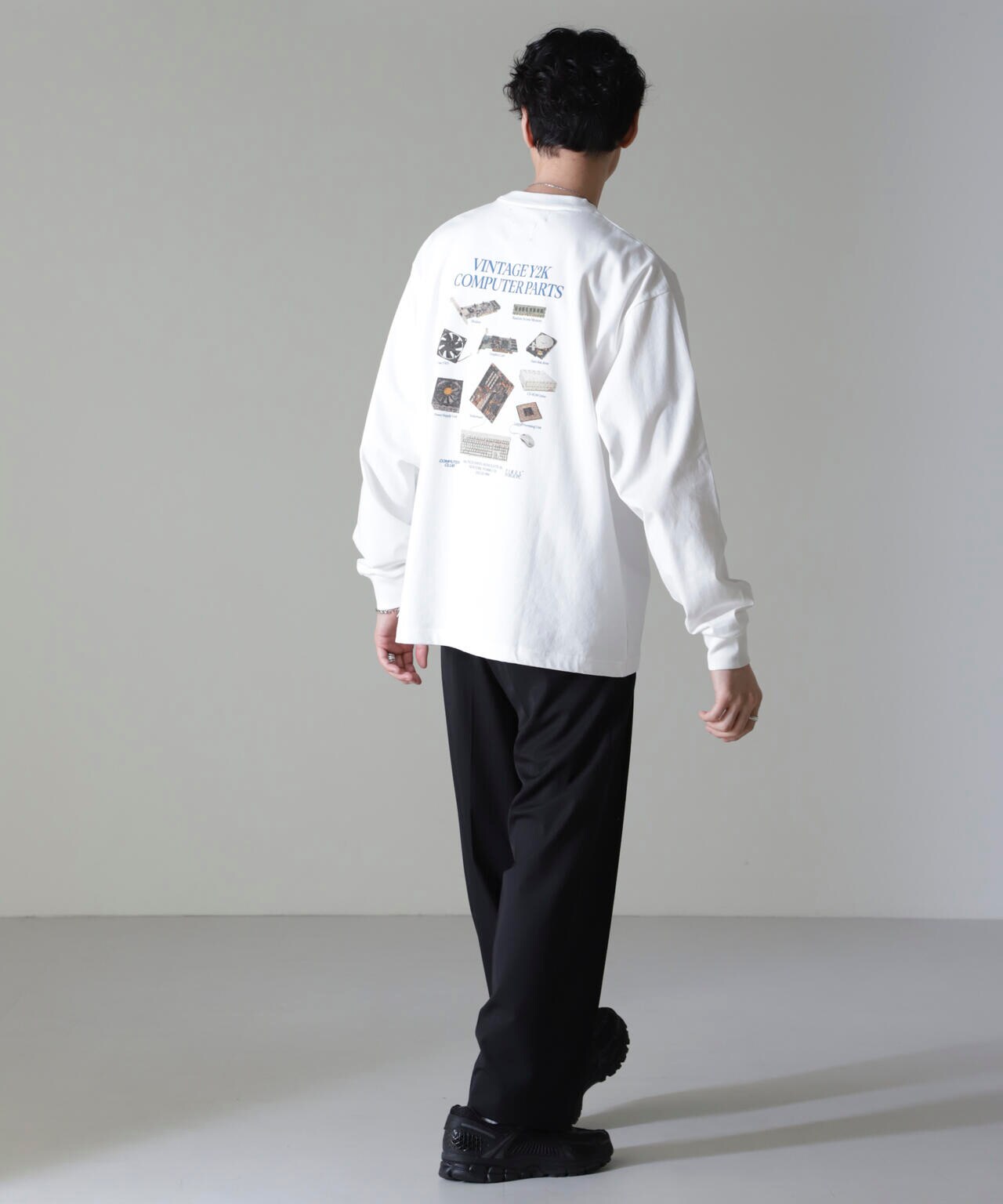 「MOFFISIE2.0」オリジナルプリントTシャツ長袖 6724223212