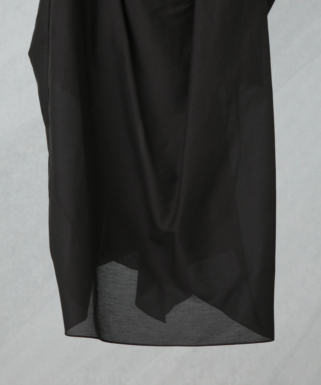 ANTHEM A/COTTON SILK DRAPE BUSTLE DRESS 6715119049
