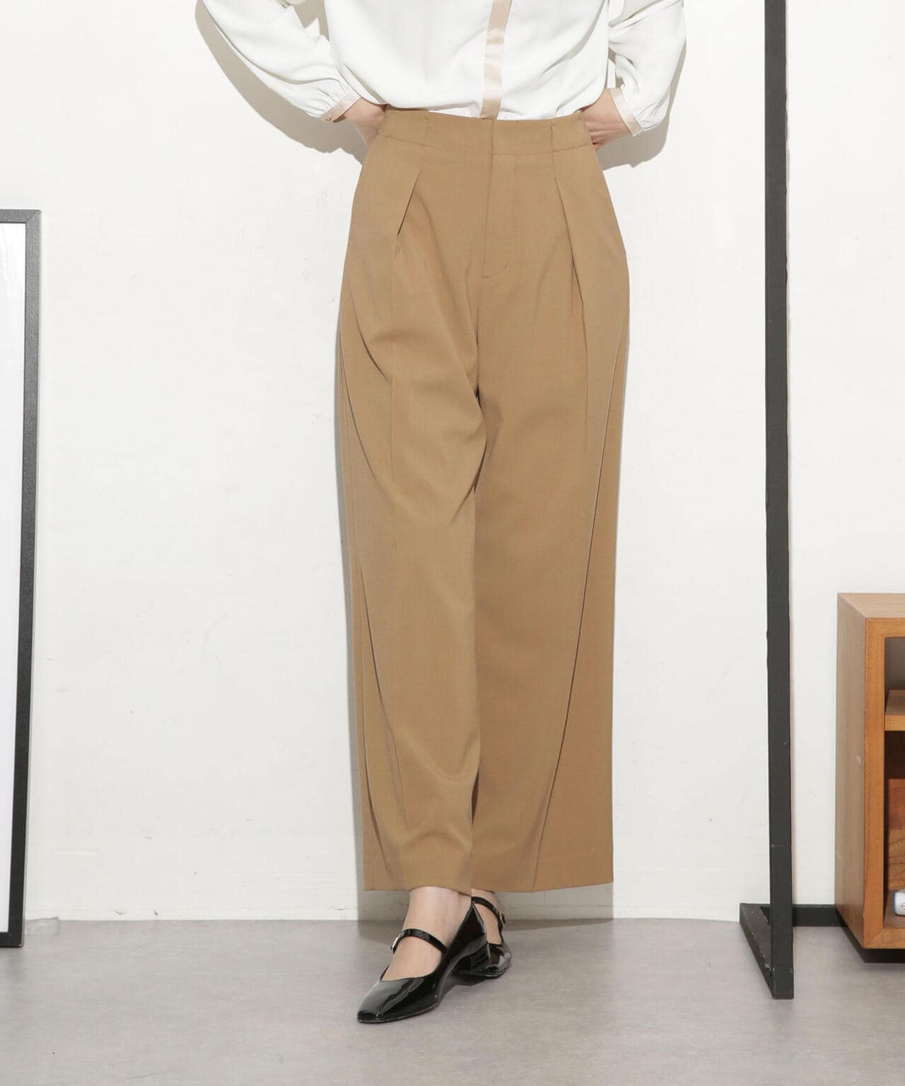 インタックワイドパンツ(セットアップ可) 6693227304