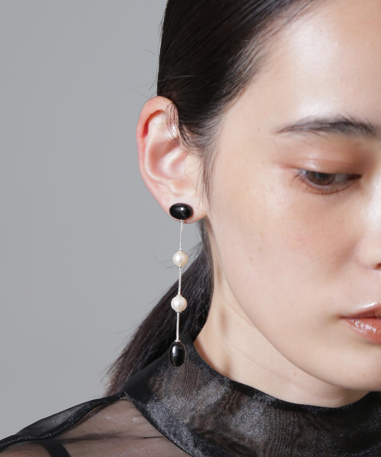 RAGBAG/Dualism Long Earrings 6714245029