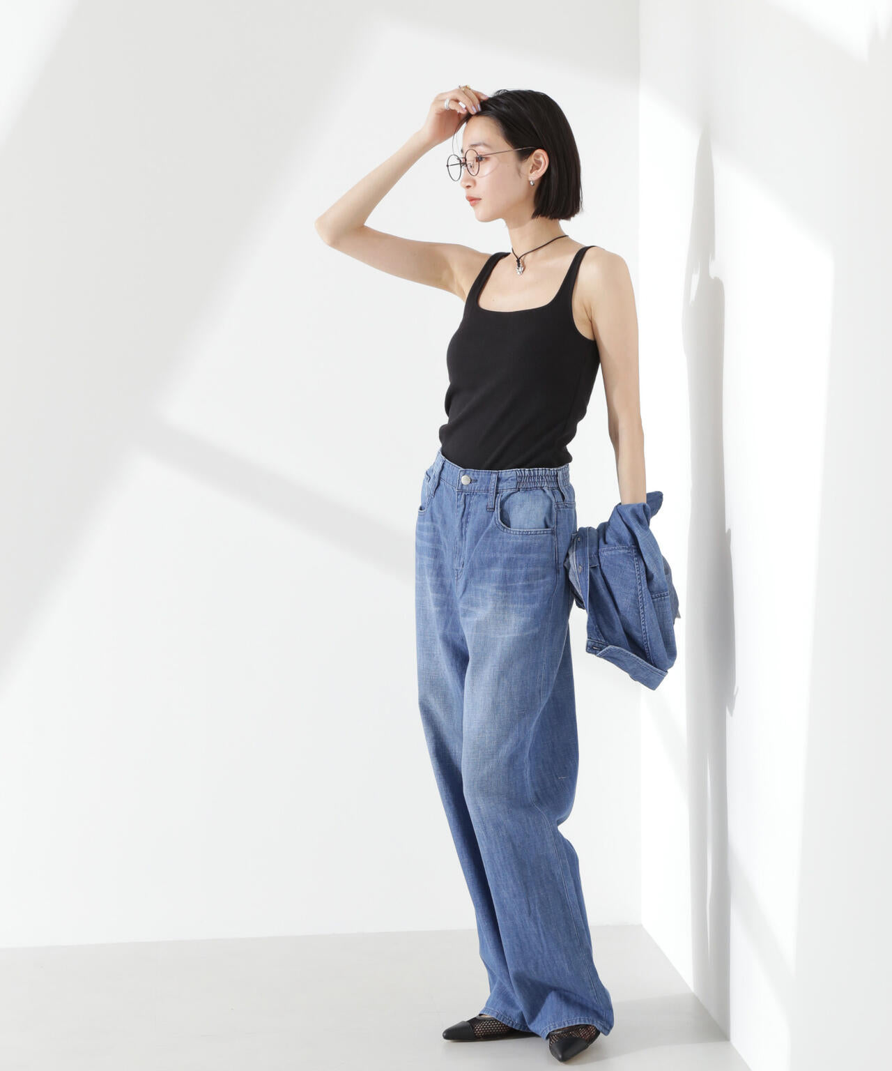 Healthy DENIM/Breezy Pink Pepper Easy デニム 6715127039