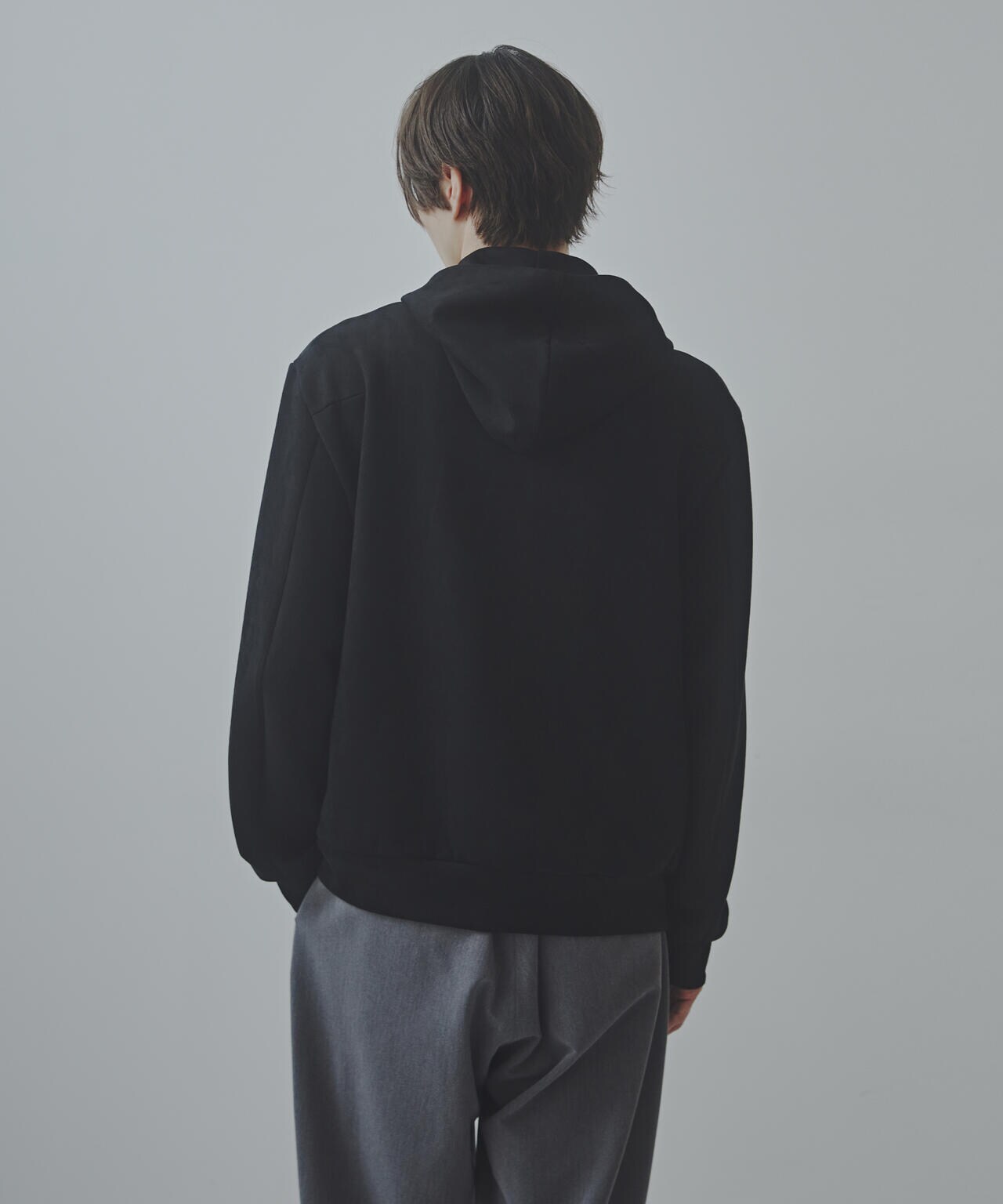 「Commonuse」フェイクスウェードパーカー 6684212220