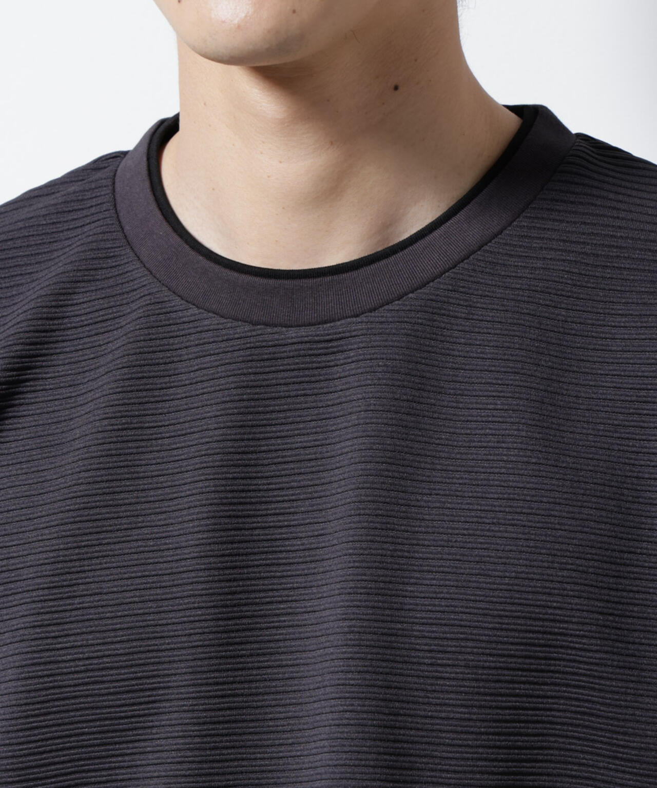 ガーターフェイクレイヤードTシャツ 半袖 6725124236
