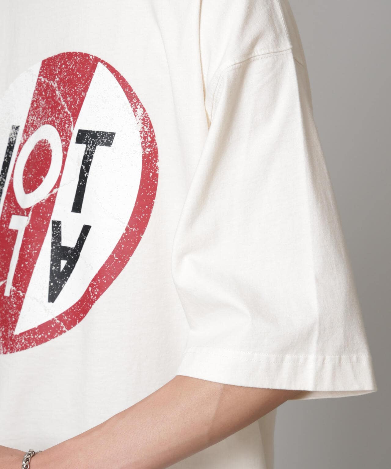 「NOT ALL」オーバーダイTシャツ 半袖 6724224227