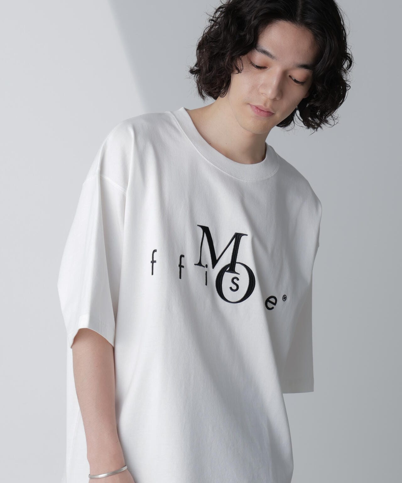 「MOFFISIE」オリジナルプリント刺繍 Tシャツ 半袖 6724124235