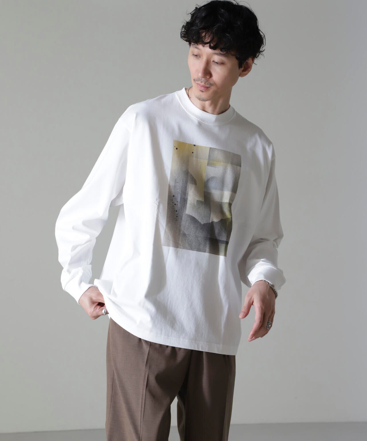 「MOFFISIE2.0」オリジナルプリントTシャツ長袖 6724223212